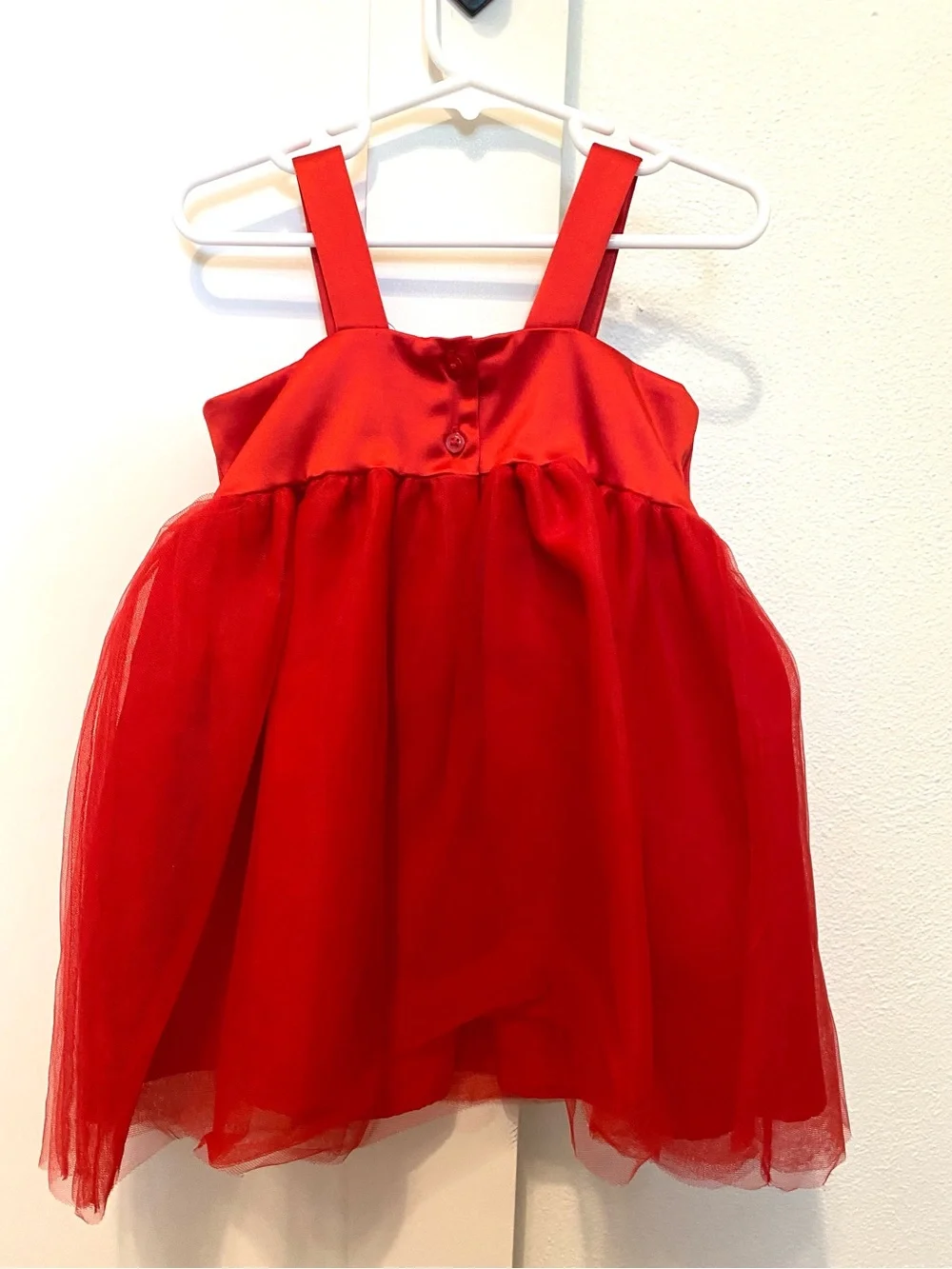 NWT Janie and Jack Red Tulle Party Dress (18-24 months)